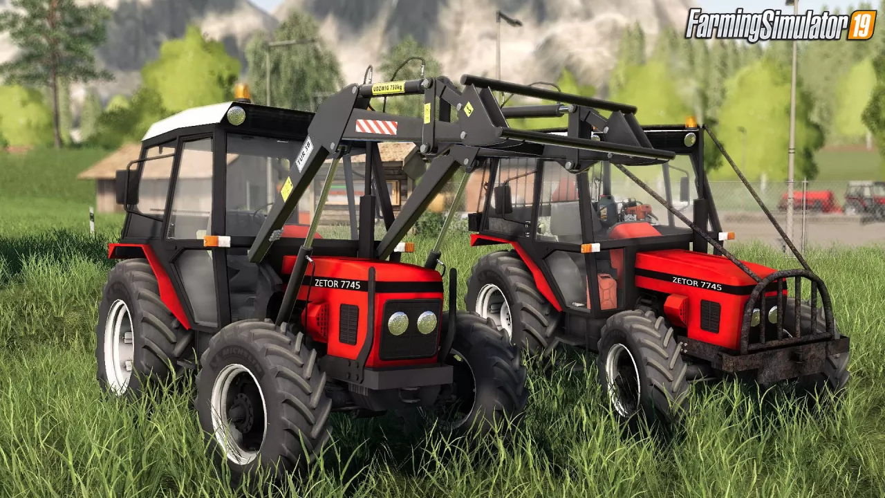 Tractor Zetor 7745 v1.0 for FS19