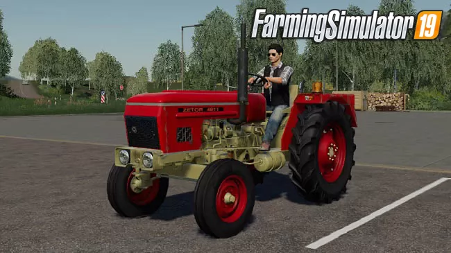 Tractor Zetor 4911 v1.0 for FS19