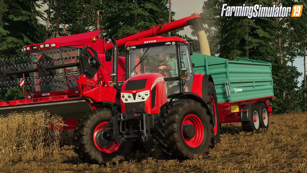 Tractor Zetor Forterra HD v1.1 for FS19