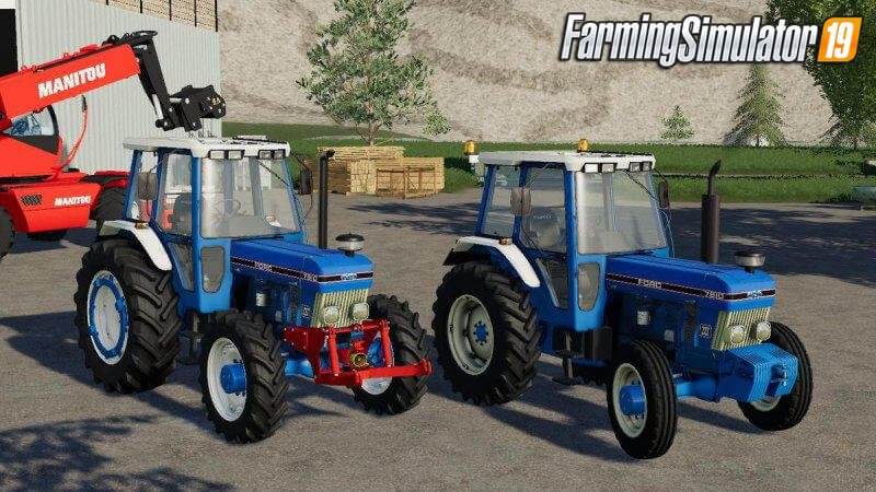 Tractor Ford 7810 v1.1 for FS19