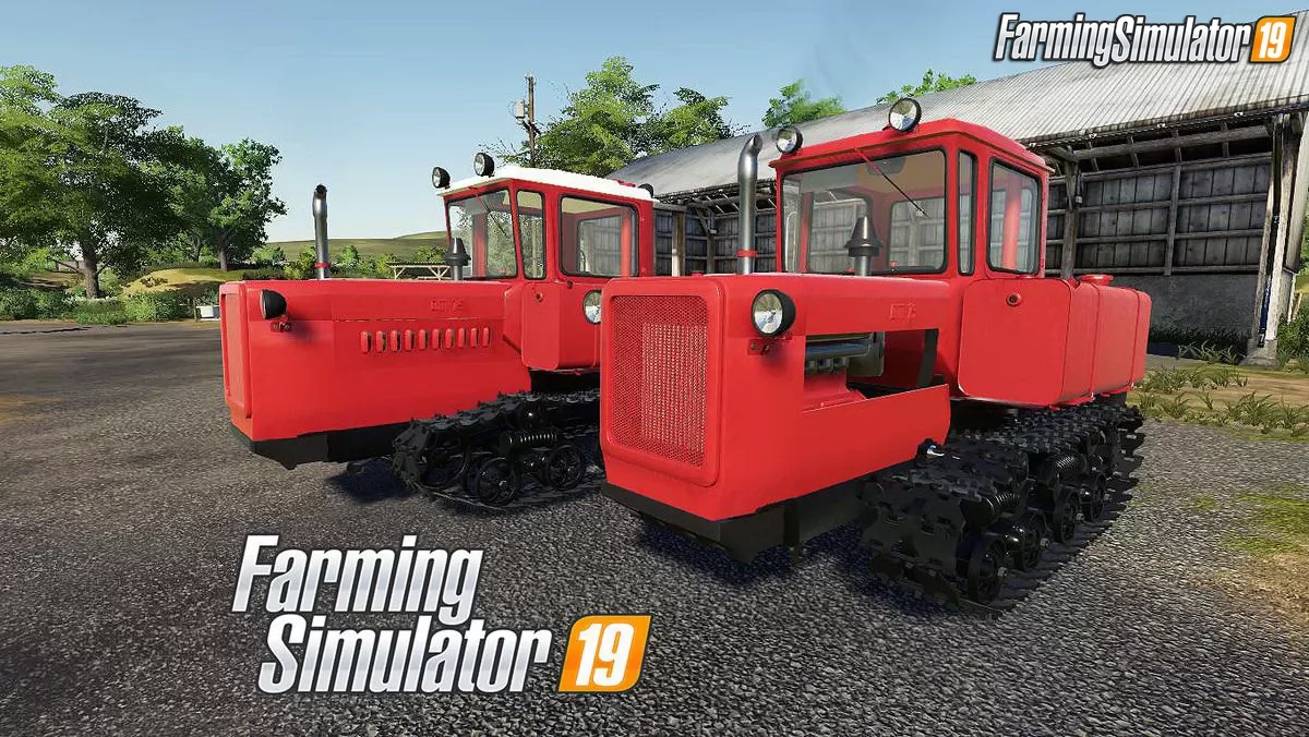Tractor DT-75M v1.2 for FS19
