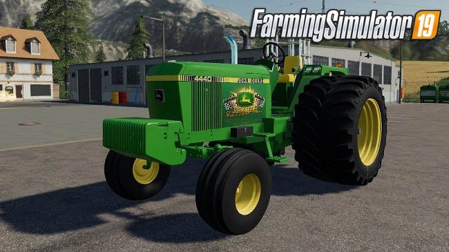 Tractor John Deere 4440 Puller v1.0 for FS19