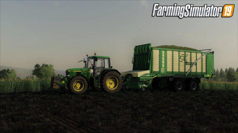 Trailer KRONE ZX 450 v1.0 for FS19