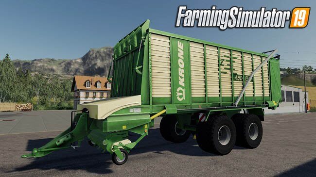 Trailer KRONE ZX 450 v1.0 for FS19