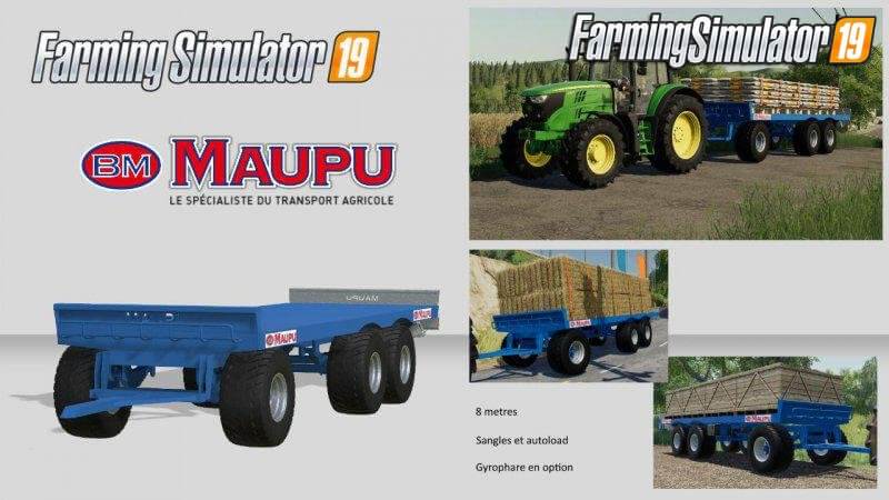 Maupu 8m Autoload v1.0 for FS19