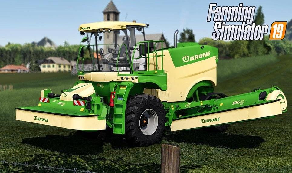 Krone Big M 500 v1.0 by Gheqor for FS19