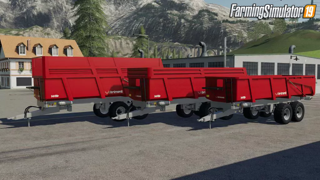 Trailer Brimont bb18bb v1.0 for FS19