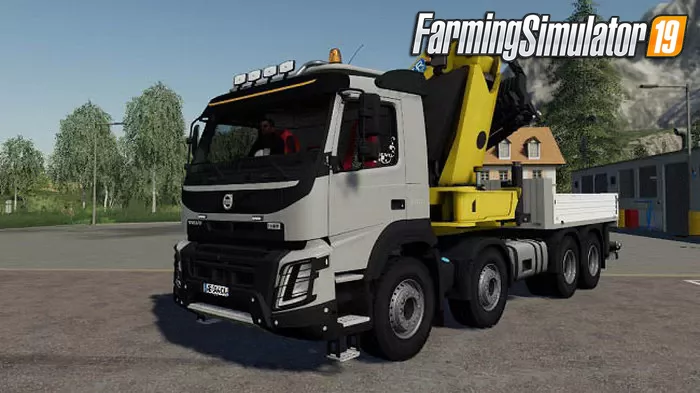 Volvo FMX Crane v0.2 for FS19