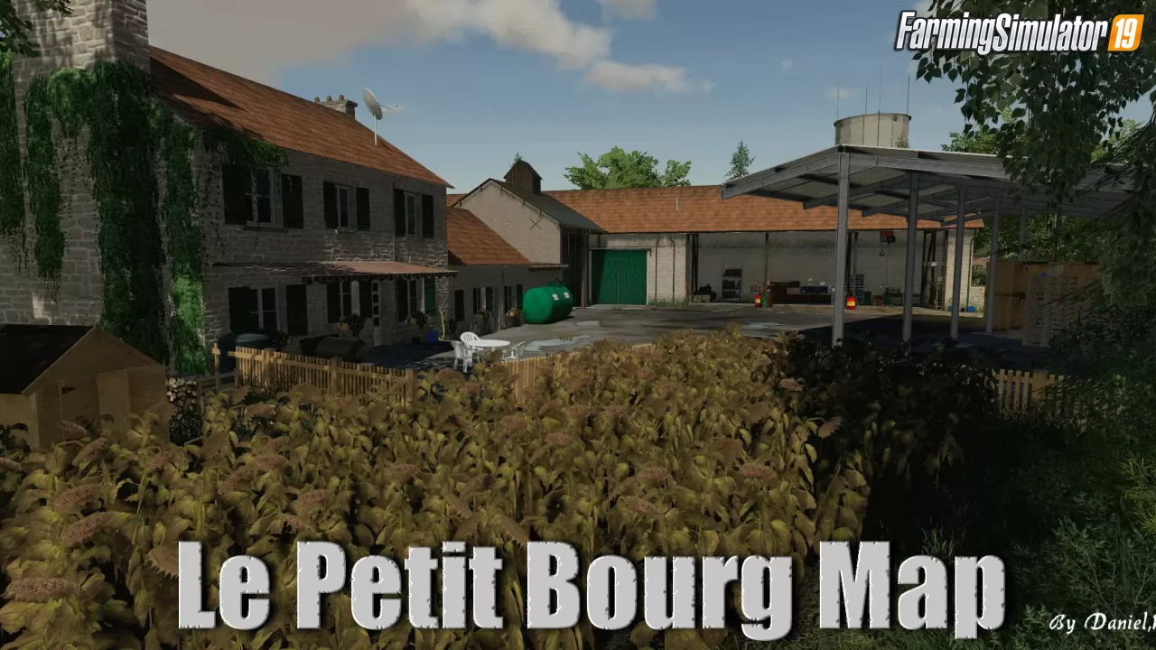 Le Petit Bourg Map v2.0 for Farming Simulator 19