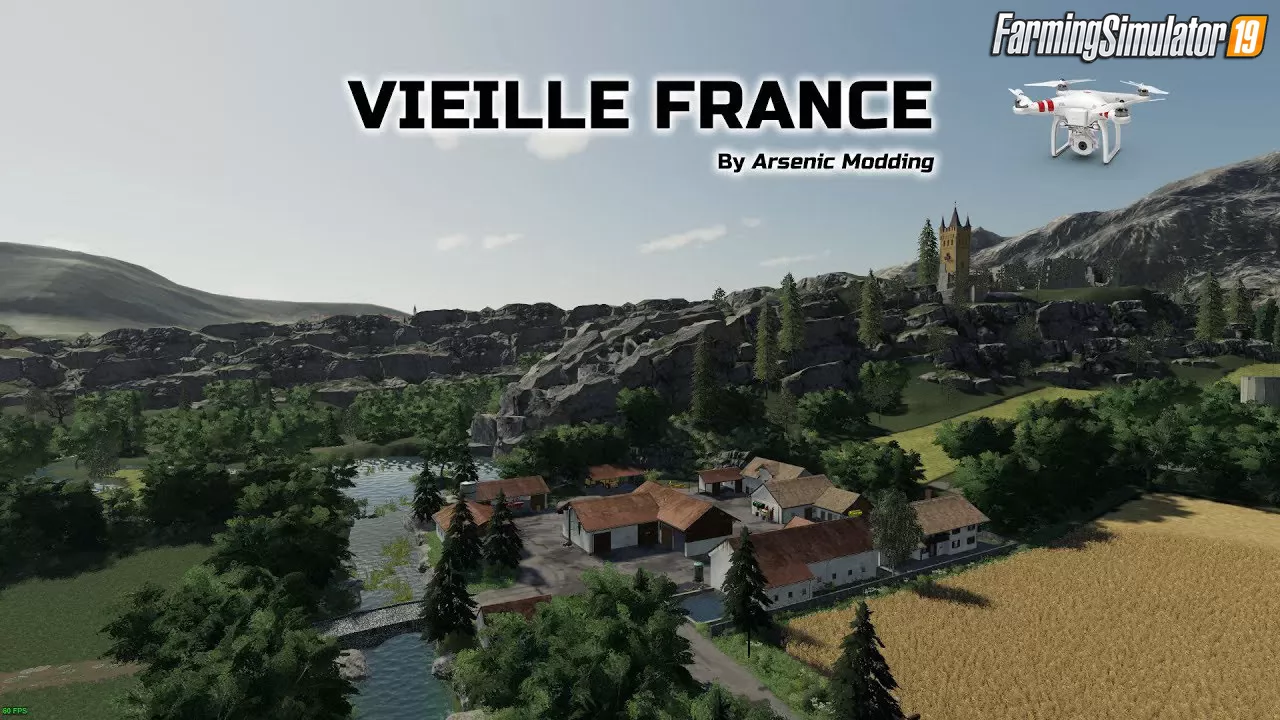 Vieille France Map v2.0 for FS19