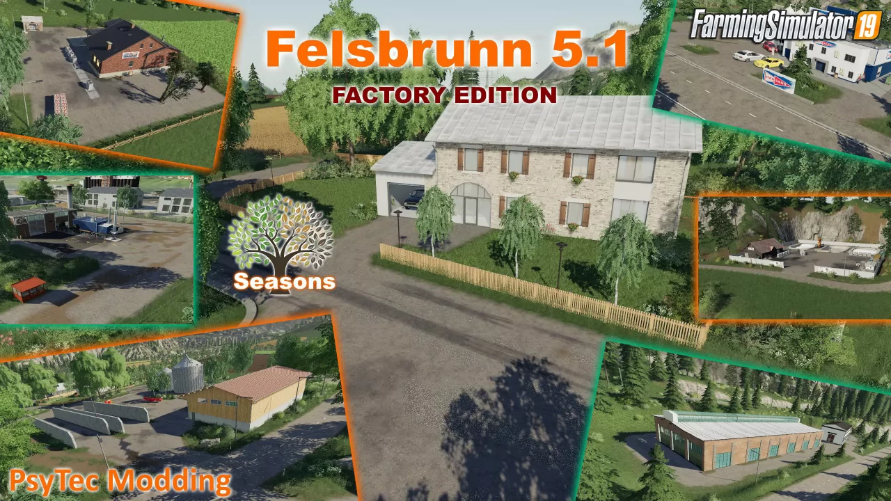 Felsbrunn Map Factory Edition v5.1 for FS19