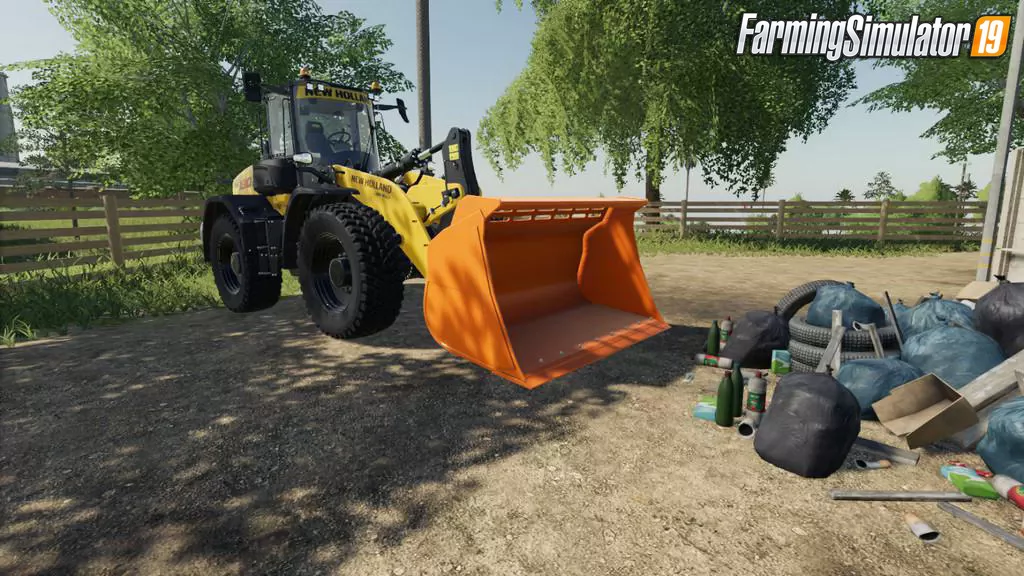 Wheel Loader Shovel v1.1 for FS19