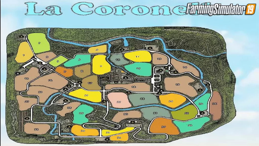 La Coronella Map v1.0 for FS19