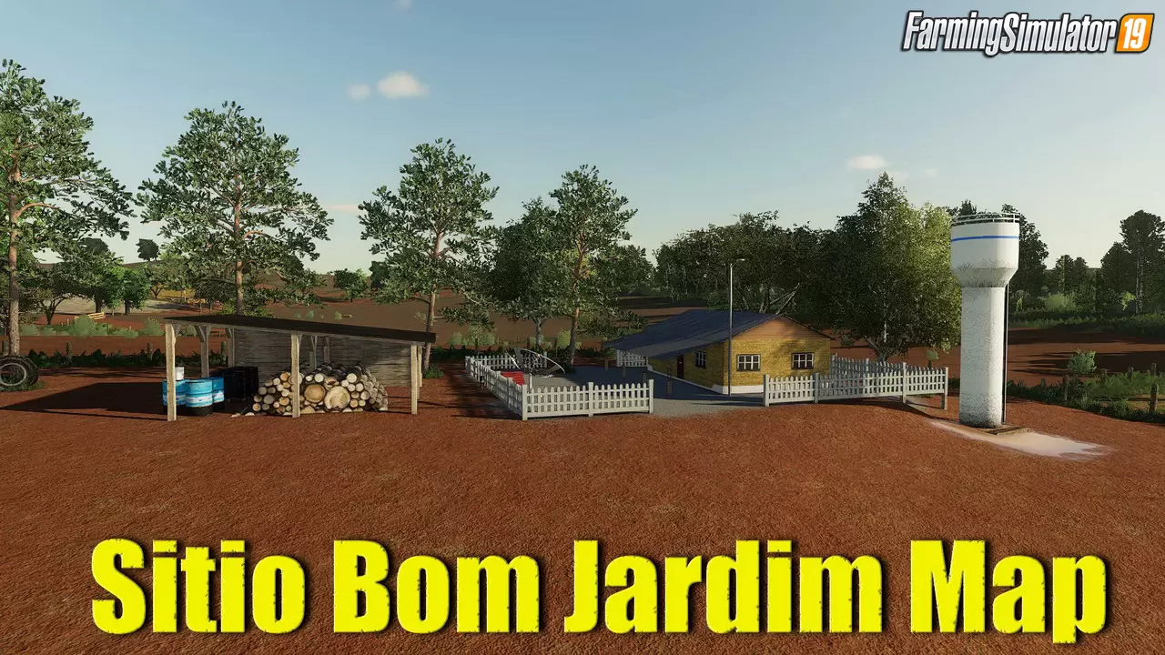 Sitio Bom Jardim Map v1.0 for FS19