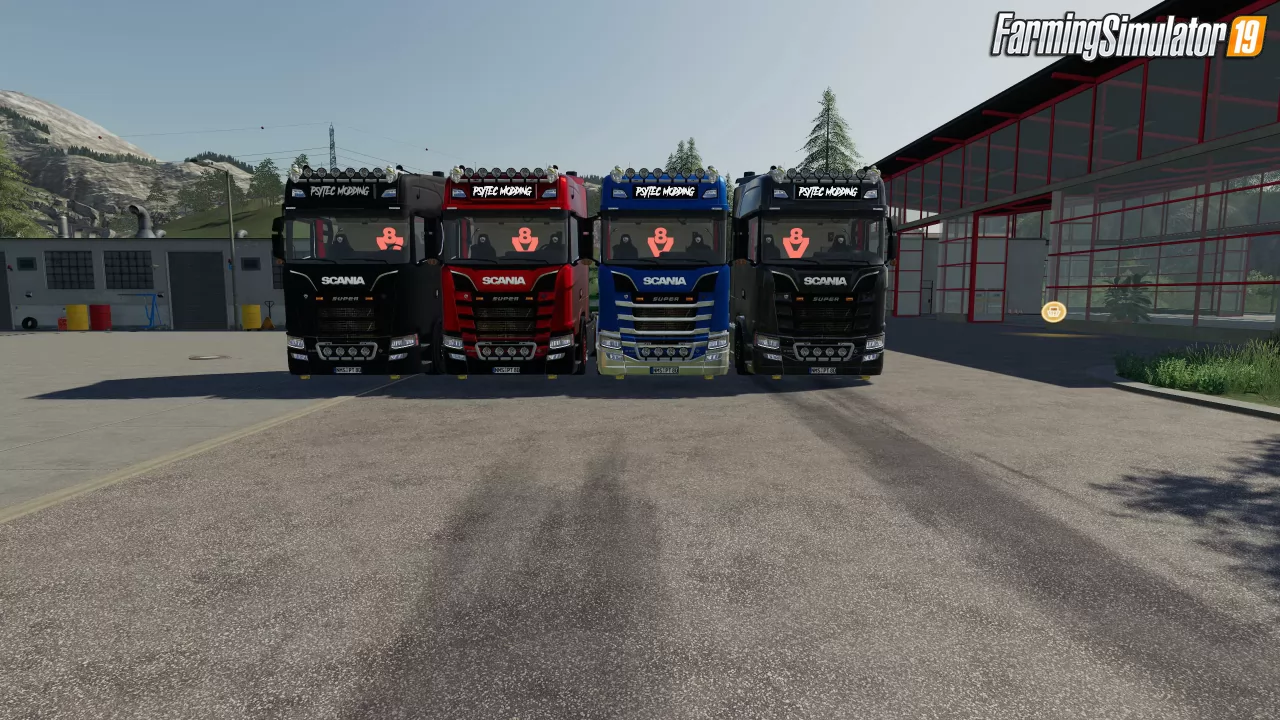 Scania S580 Scratchy Edition v0.9 for FS19