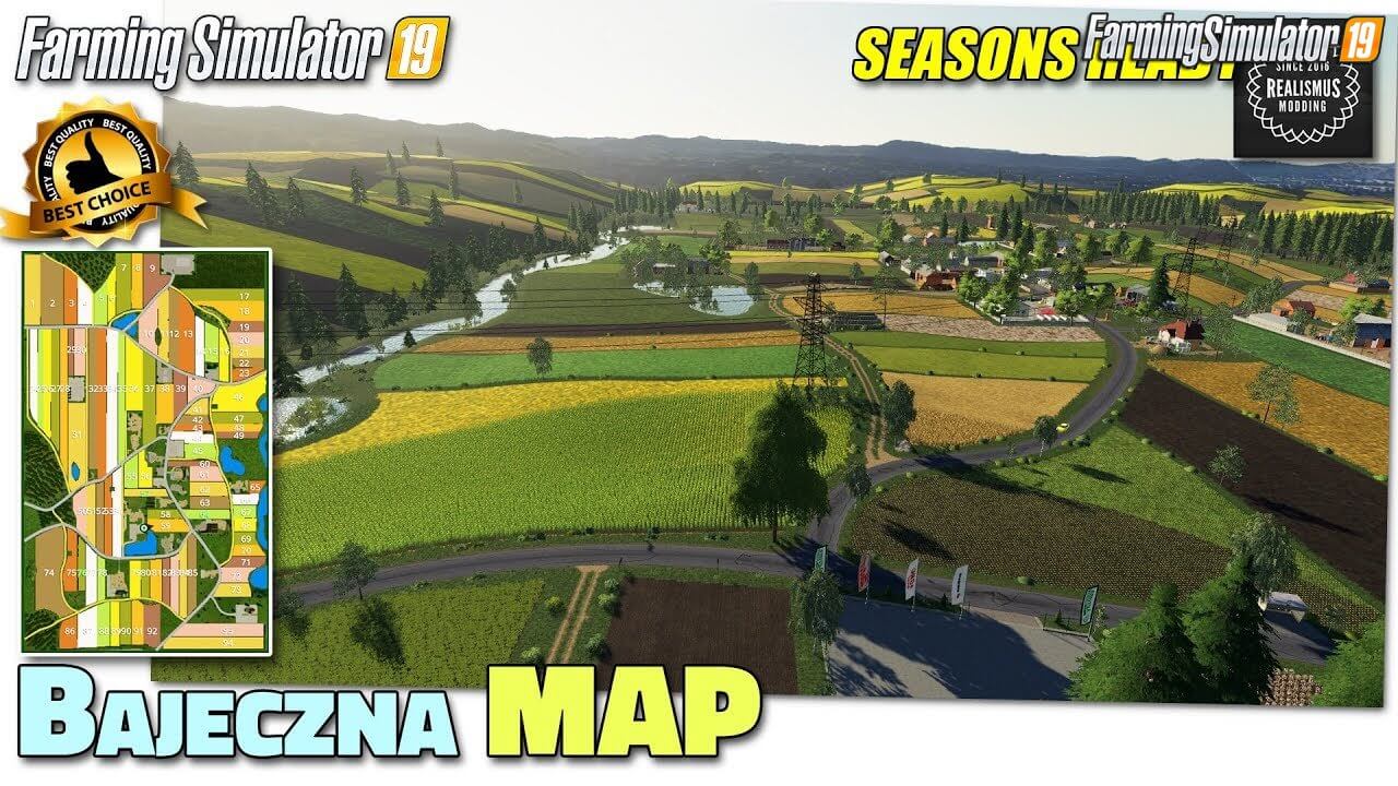 BAJECZNA Map v1.0 for FS19