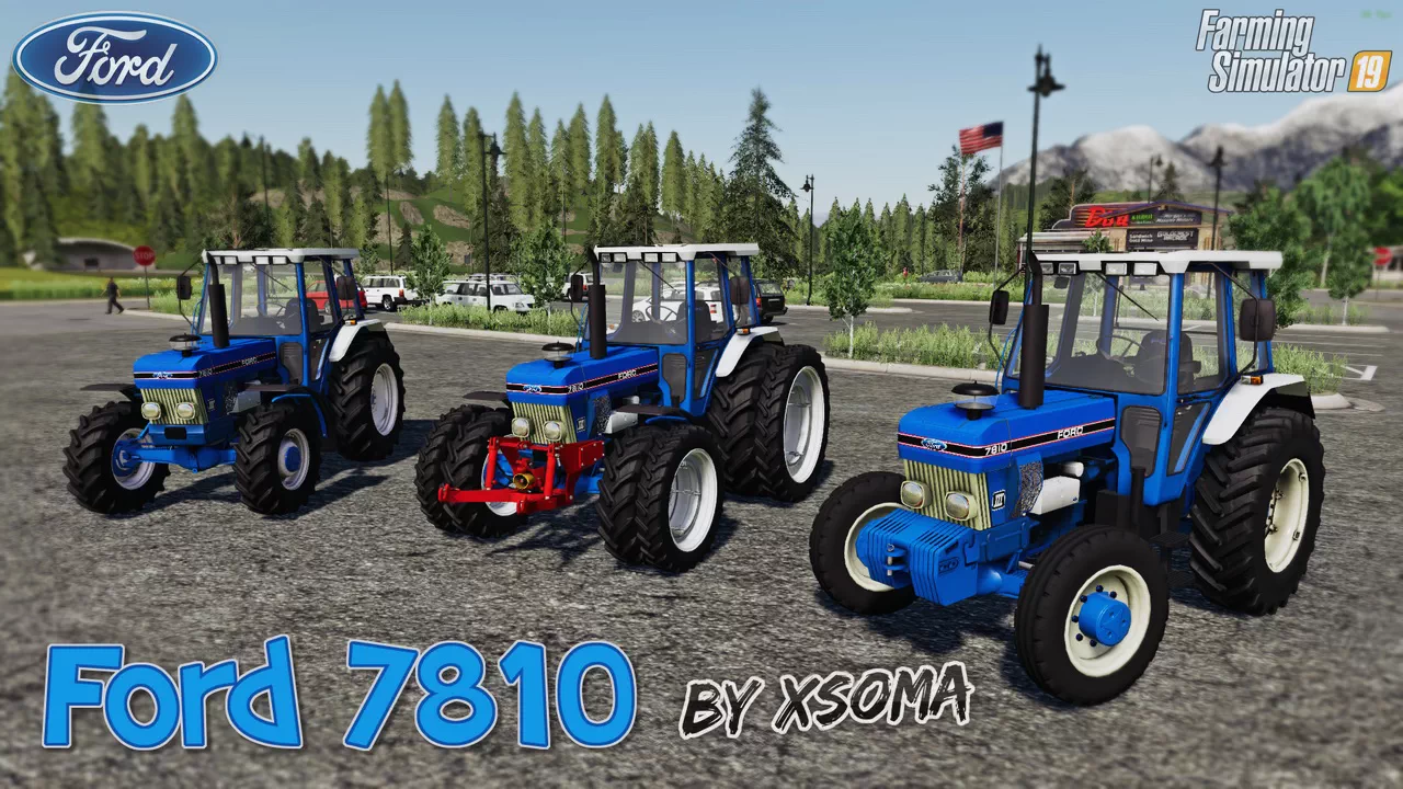 Ford 7810 by Xsoma - Farming Simulator 19