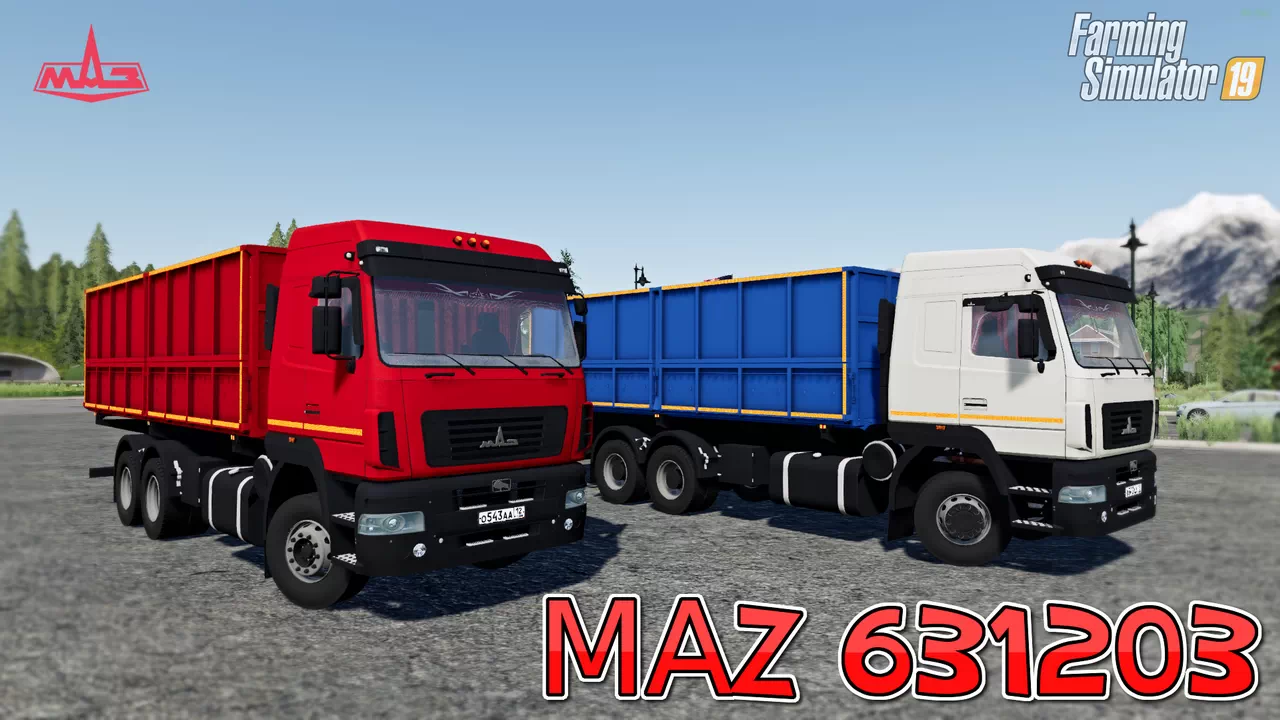 Truck МАZ 631203 - Farming Simulator 19