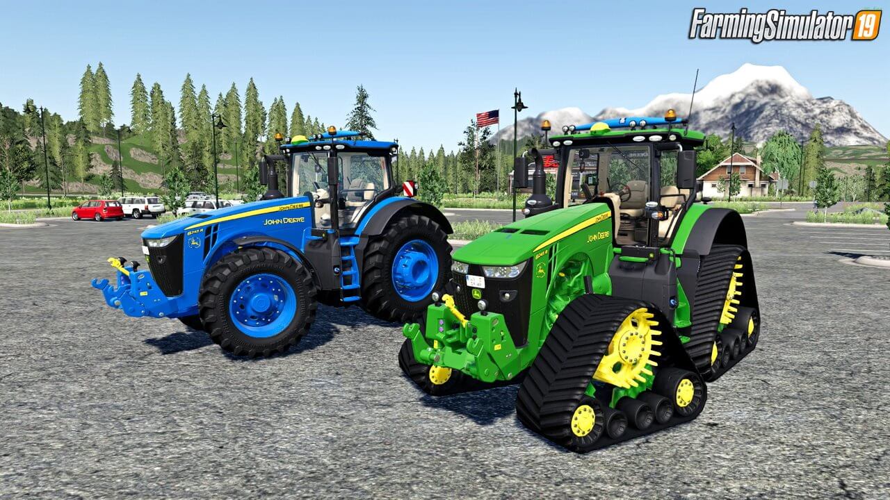 John Deere 8R v1.0 Edit by Gheqor for FS19