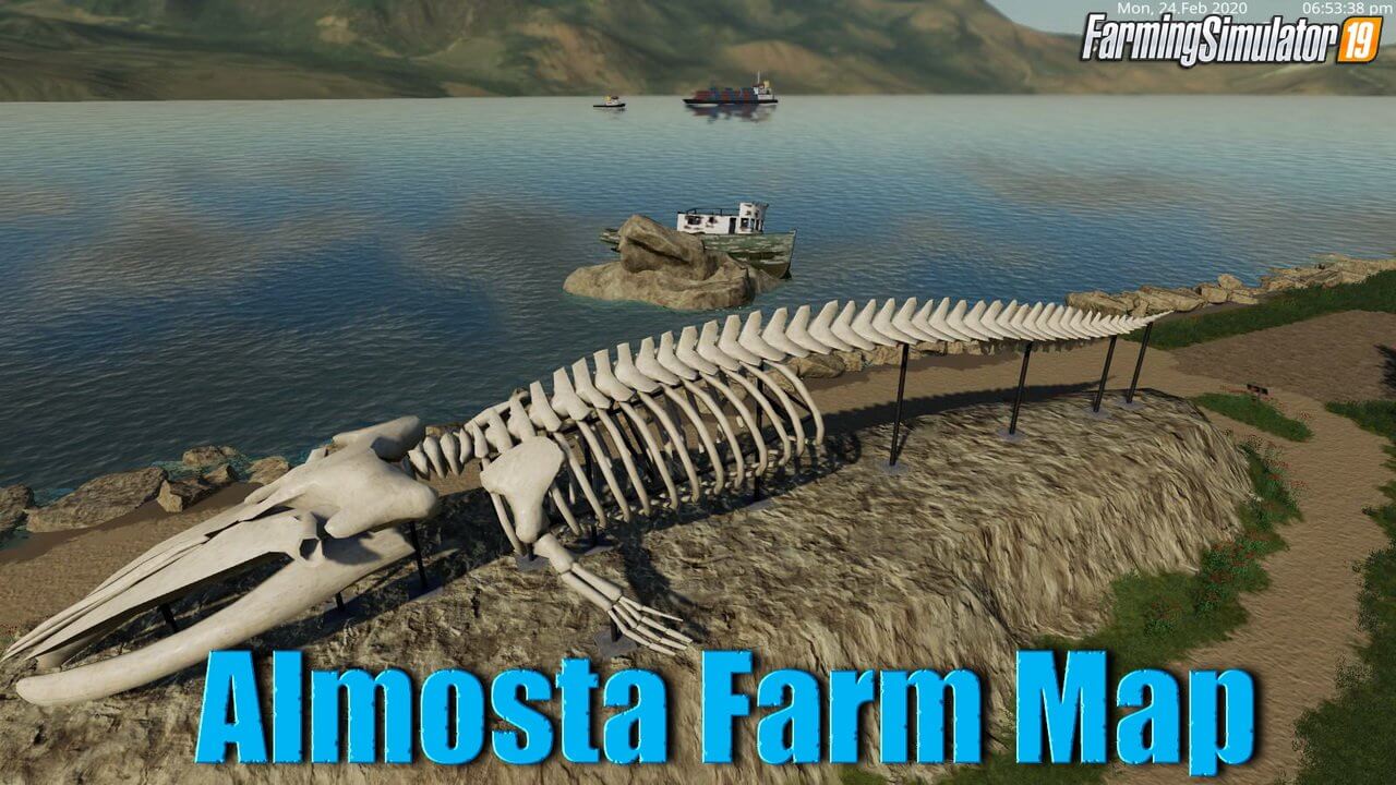 Almosta Farm Map v1.2 by Cazz64 for FS19