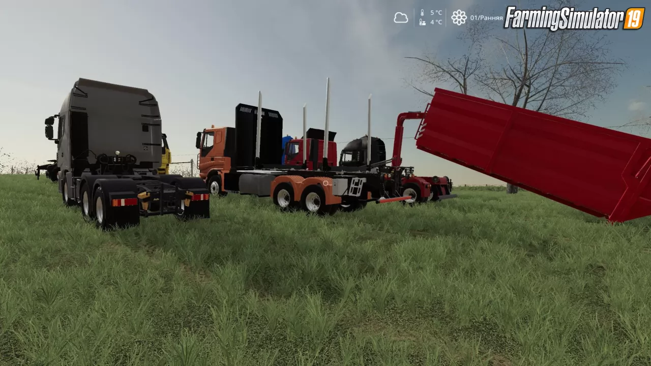 Iveco Pack Trucks v1.0 for Farming Simulator 19