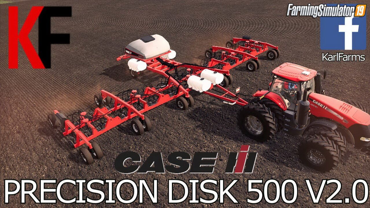 Case IH Precision Disk 500T v2.0 for FS19