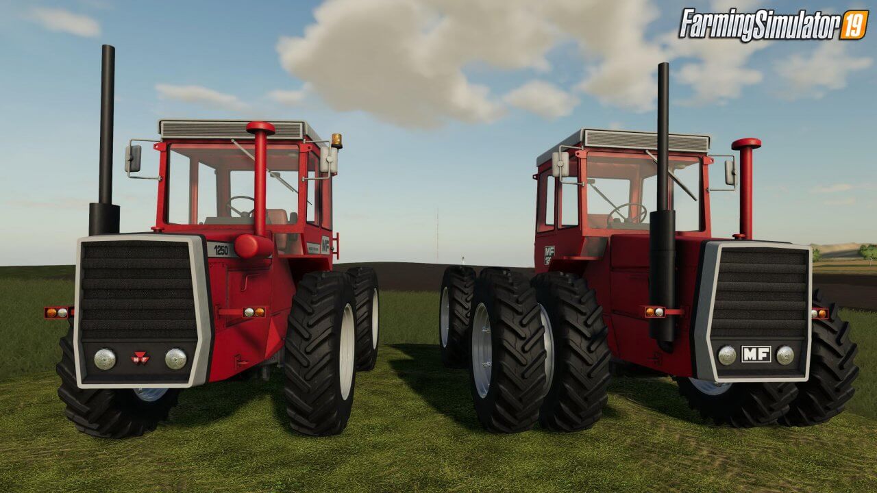 Massey Ferguson 1200-1250 Pack Tractors v1.0 for FS19