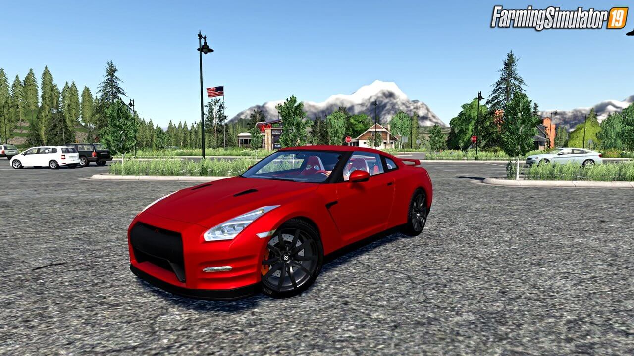 Nissan GTR v1.0 for Farming Simulator 19