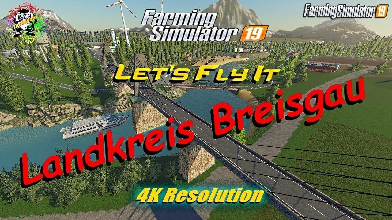 Landkreis Breisgau Map v1.3 for Farming Simulator 19