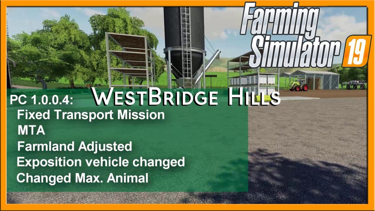 Westbrigde Hills Map v1.1.0.5 for FS19