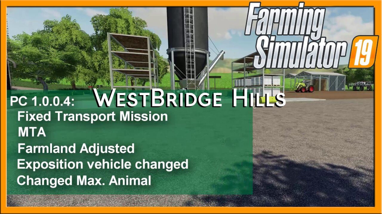 Westbrigde Hills Map v1.1.0.5 for FS19