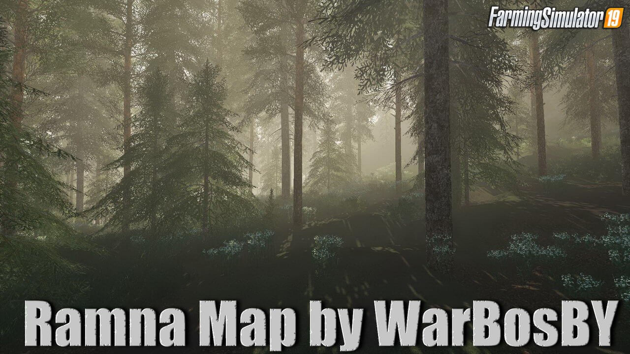 Ramna Map v2.0 by WarBosBY for FS19