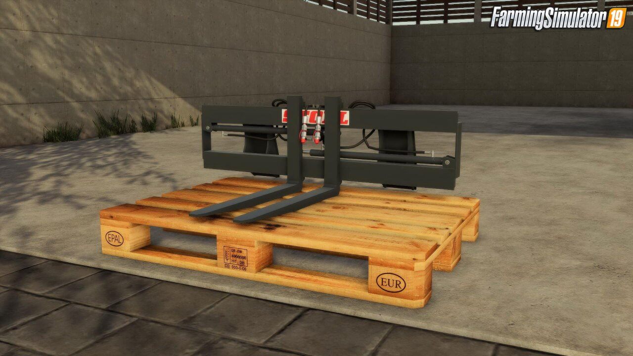 Hydraulic Pallet Fork v0.0.1 for FS19