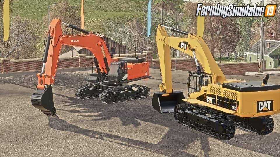 Excavator Caterpillar 385C v1.0 for FS19