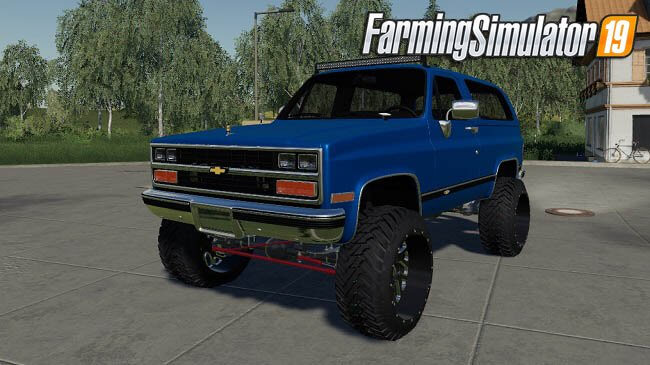 Chevrolet K5 Blazer 1989 v1.0 for Farming Simulator 19