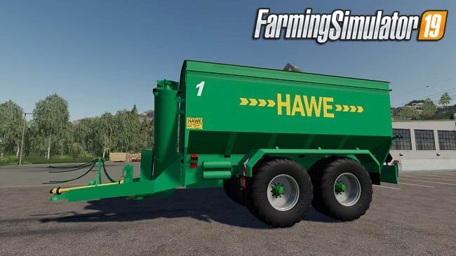 Trailer Hawe ULW 2600 v3.0 for Farming Simulator 19