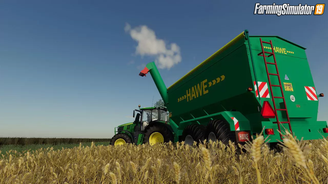 Trailer Hawe ULW 2600 v3.0 for Farming Simulator 19