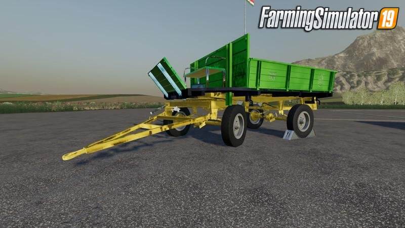 HW 60 Old Trailer v1.0.0.2 for Farming Simulator 19