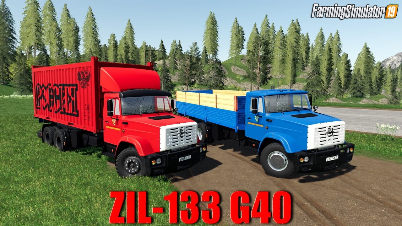 ZIL-133 G40 v1.0.3 for Farming Simulator 19