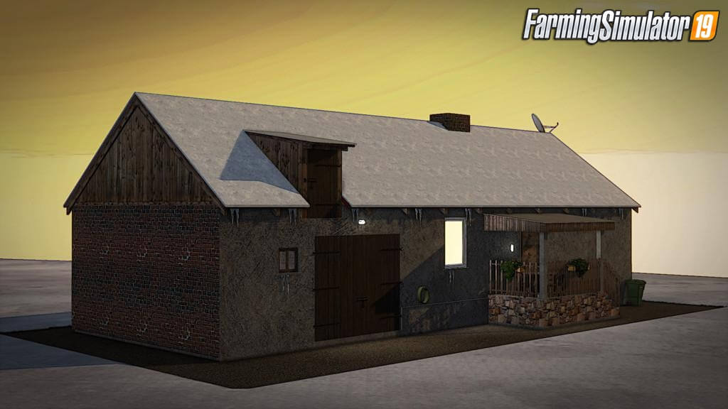 House In Old Style v1.0.0.1 for Farming Simulator 19