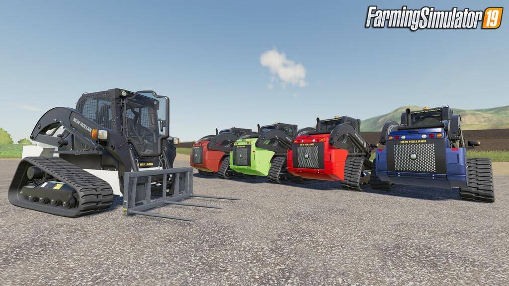 New Holland C232 Skid Steer Custom v1.1 for FS19