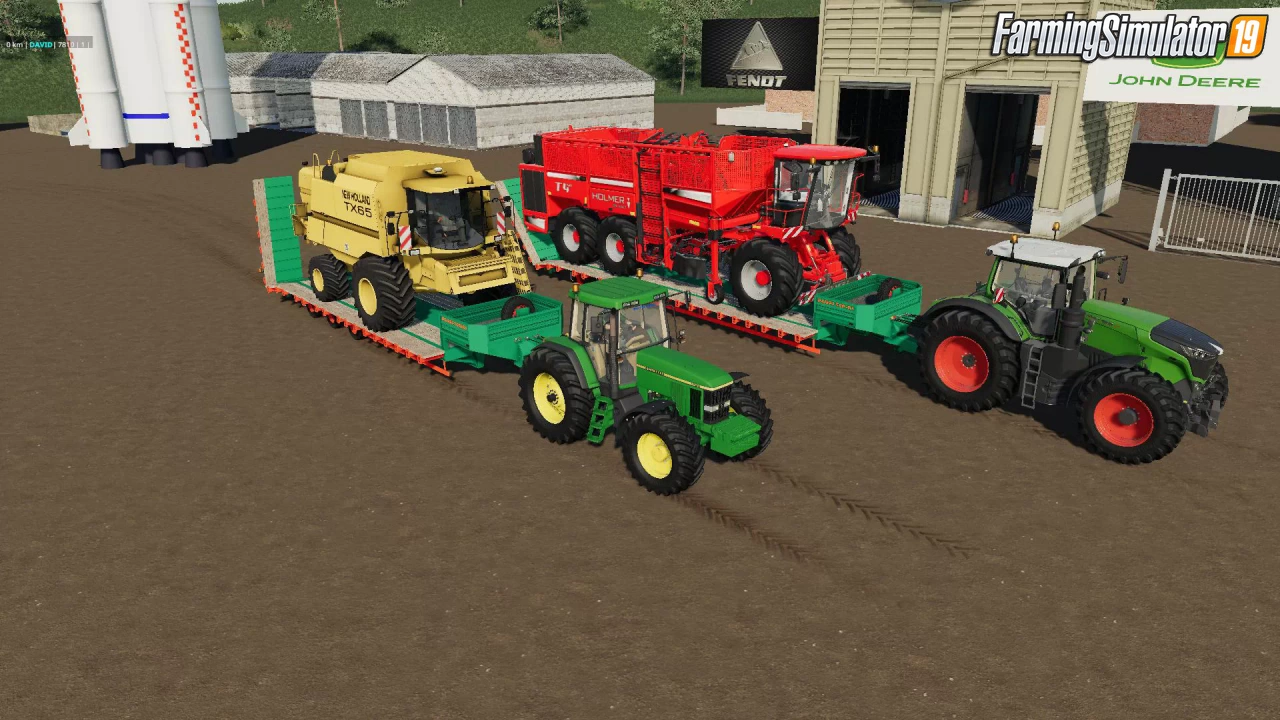 Aguas Tenias Gondola Trailer v1.0 for Farming Simulator 19