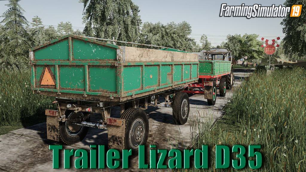 Trailer Lizard D35 Pack v2.3 for FS19