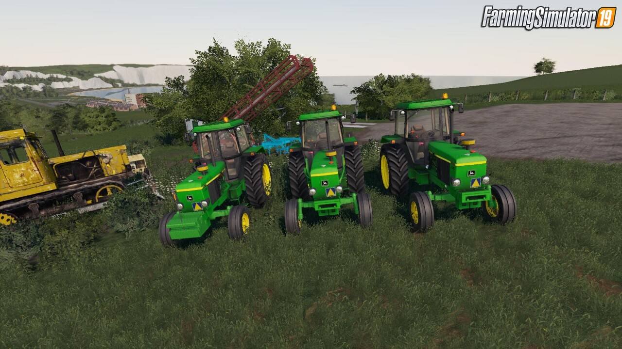 John Deere 3X50 2WD v1.0 for Farming Simulator 19