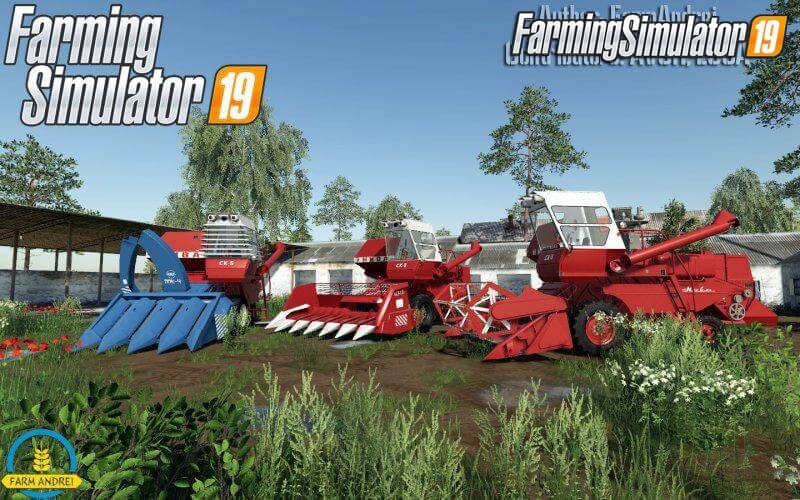 SK-5 Niva Pack v1.0 for Farming Simulator 19