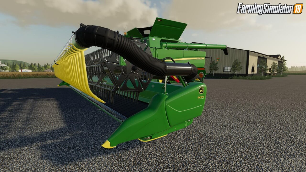 John Deere 645FD v1.0 for Farming Simulator 19