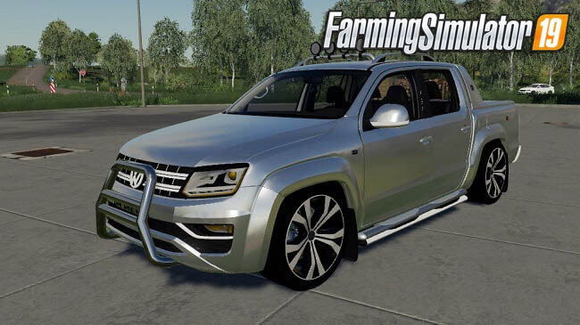 Volkswagen Amarok v2.0 for Farming Simulator 19