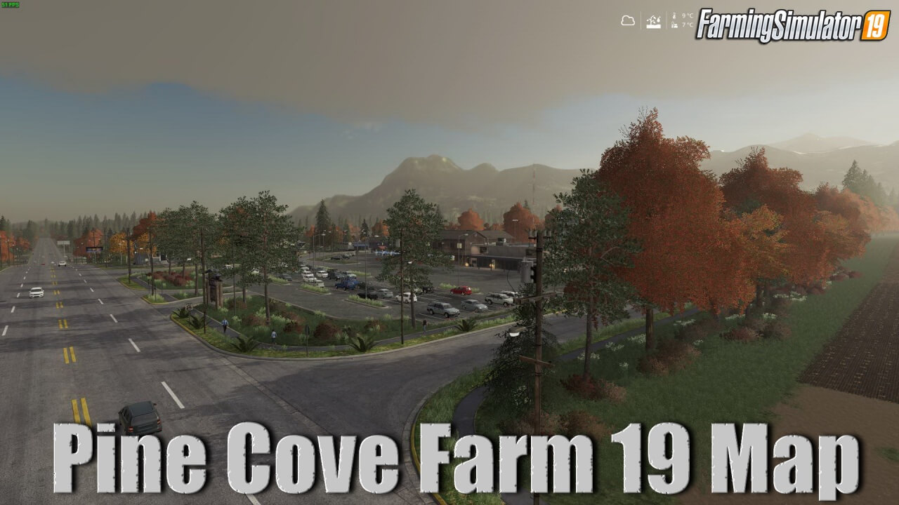 Pine Cove Farm 19 Map v1.0 for FS19