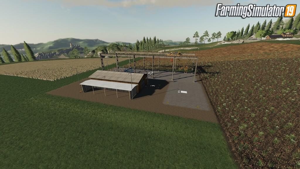 Small Sawmill v1.0.0.3 for Farming Simulator 19