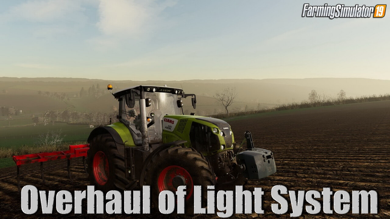 Overhaul of Light System v1.1 for Farming Simulator 19